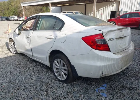 2012 Honda Civic Ex-L from USA, damaged, VIN 19XFB2F93CE084994